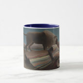 ザスリーピングジプシーbyアンリ・ルソーヴィンテージ・アート マグカップ (中央)