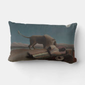 ザスリーピングジプシーbyアンリ・ルソーヴィンテージ・アート ランバークッション (裏面)