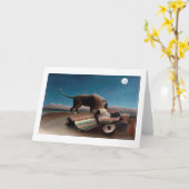 ザスリーピングジプシーHenri Rousseau カード (黄色い花)