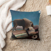 ザスリーピングジプシーHenri Rousseau クッション (ブランケット)