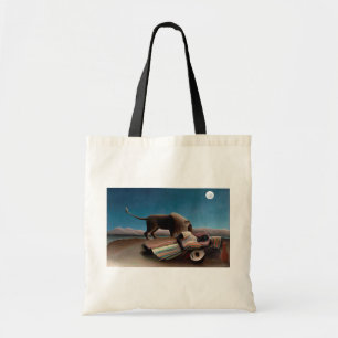 ザスリーピングジプシーHenri Rousseau トートバッグ