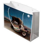 ザスリーピングジプシーHenri Rousseau ラージペーパーバッグ (裏面アングル)