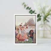 ザスリーピング美しいバイハリークラーク ポストカード (スタンド正面)