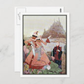 ザスリーピング美しいバイハリークラーク ポストカード (正面/裏面)