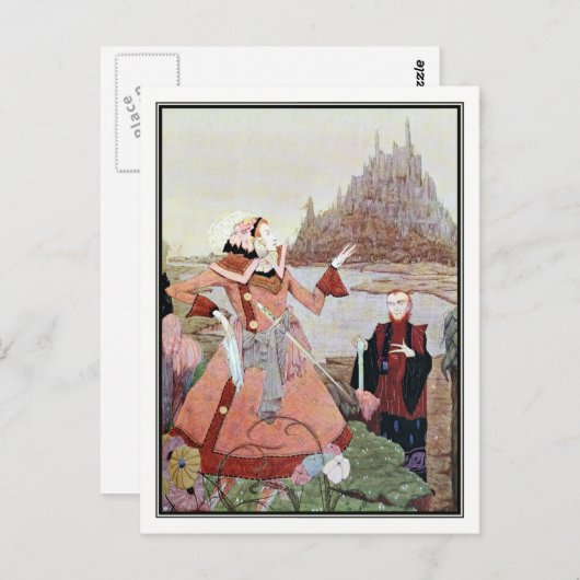 ザスリーピング美しいバイハリークラーク ポストカード (正面/裏面)