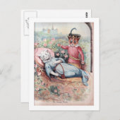 ザスリーピング美しいルイワーイン ポストカード (正面/裏面)