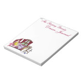 ザスリーピング美しい ノートパッド (回転)