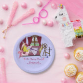 ザスリーピング美しい ペーパープレート (パーティー)