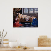 ザスリーピング美しいby John Collier 1921 ポスター (キッチン)