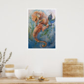 ザスリーピーシーホース ポスター (キッチン)