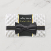 ザスリープインダストリー黒い蝶 名刺 (正面)