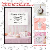 ザスリーマスケット銃兵ハッピーバースデーパーティー