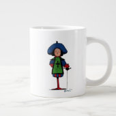 ザスリーマスケートポルソス ジャンボコーヒーマグカップ (右)