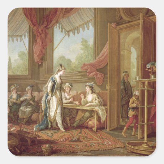 ザスルタナタオーダペストリー スクエアシール (正面)