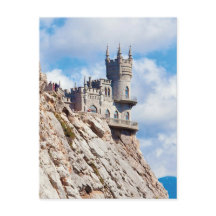 ザスワローズのネストキャッスルクリミアのウクライナハガキ