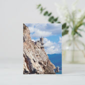 ザスワローズのネストキャッスルクリミアのウクライナハガキ ポストカード (スタンド正面)