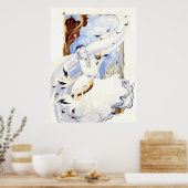 ザスワンクイーンプリント ポスター (キッチン)