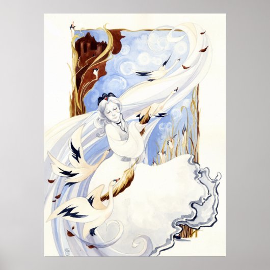 ザスワンクイーンプリント ポスター (正面)