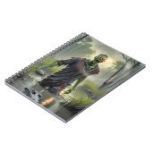 ザスワンプモノ – スパイラルフォトノートブック ノートブック (左側)