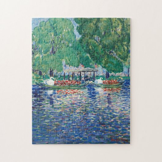 ザスワンボート | ジョージ・ルークス ジグソーパズル (縦)