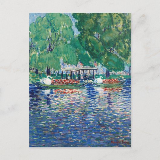 ザスワンボート | ジョージ・ルークス ポストカード (正面)