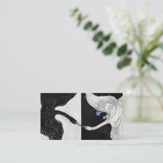 ザスワンNo.1バイヒルマafクリント 名刺 (スタンド正面)