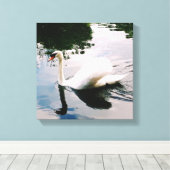 ザスワ威厳のあるン キャンバスプリント (インサイチュ (ウッドフロア))