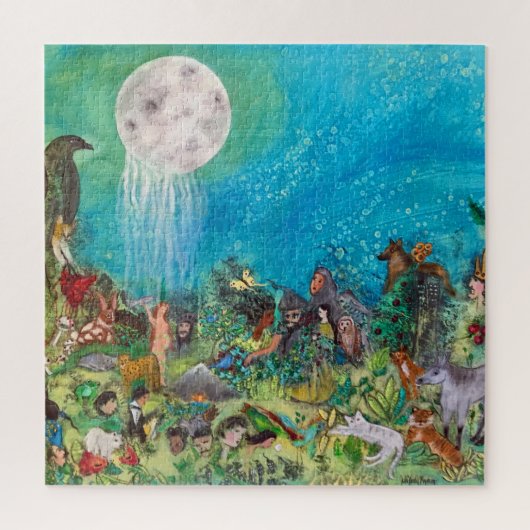 ザス忘れルレアル・アート ジグソーパズル (縦)