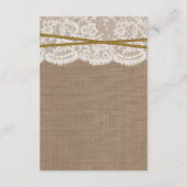 ザス素朴フラワー結婚ズコレクション詳細 エンクロージャーカード (裏面)