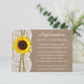 ザス素朴フラワー結婚ズコレクション詳細 エンクロージャーカード (スタンド正面)