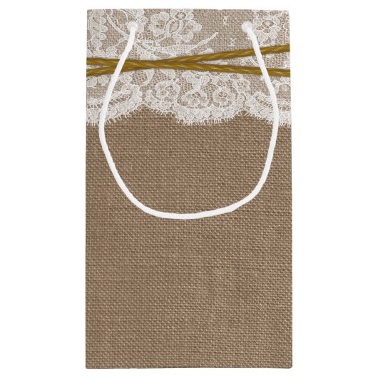 ザス素朴フラワー結婚ズコレクション スモールペーパーバッグ (裏面)