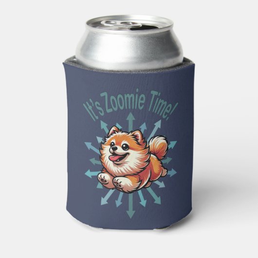ザズゾミエタイムポメラニア犬 缶クーラー (缶裏面)