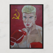 ザズバイロシアのアルフレッ絵を描ドキツネ収集可能 ポストカード (正面)