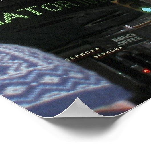 ザズルがブロードウェイに! ポスター (角)