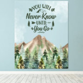 ザズルは知らない キャンバスプリント (インサイチュ (ウッドフロア))