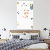 ザズルへようこそ キャンバスプリント (インサイチュ (寝室))