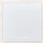 ザズルアパレルEFF1コー荷車を引くスター ガラスコースター<br><div class="desc">ザズルアパレルEFF1コー荷車を引くスター
#EFF1F5</div>