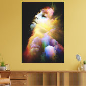 ザズルウーマンキャンバス キャンバスプリント (インサイチュ (リビング))