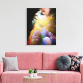 ザズルウーマンキャンバス キャンバスプリント (インサイチュ (リビング))