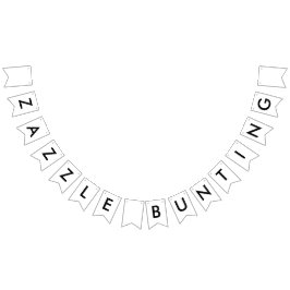 ザズルカスタムバンティンバナー – アゲハチョウ バンティングフラッグ