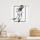 ザズルキャンバス用デザイン ポスター (キッチン)