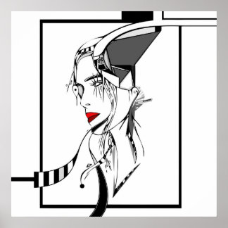 ザズルキャンバス用デザイン ポスター