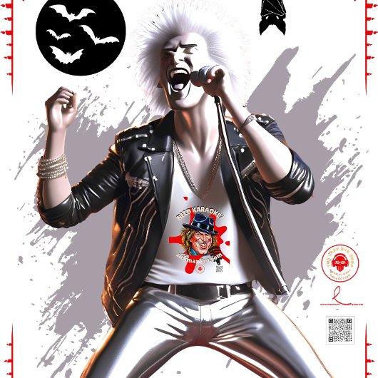 ザズルクロ独占的ムロッカーデザイン Tシャツ