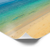 ザズル夏楽しむitキャンバス印刷 ポスター (コーナー)