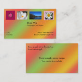 ザズル店の名刺 名刺 (正面/裏面)