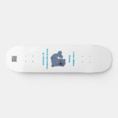 ザズル得の布のシールから私は採掘する スケートボード (横)