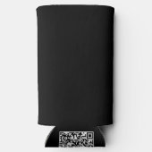 ザズル得の布のシールから私は採掘する スリム缶クーラー (裏面)