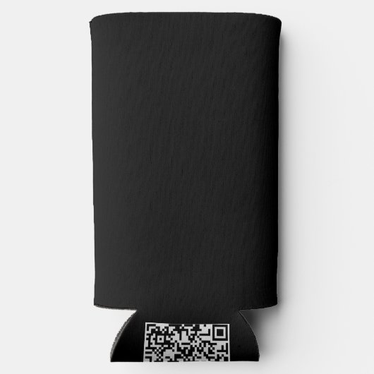 ザズル得の布のシールから私は採掘する スリム缶クーラー (裏面)