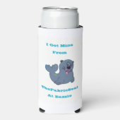 ザズル得の布のシールから私は採掘する スリム缶クーラー (Seltzer正面)