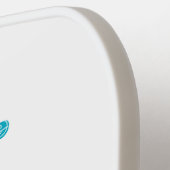 ザズル得の布のシールから私は採掘する ピックルボールラケット (左詳細)